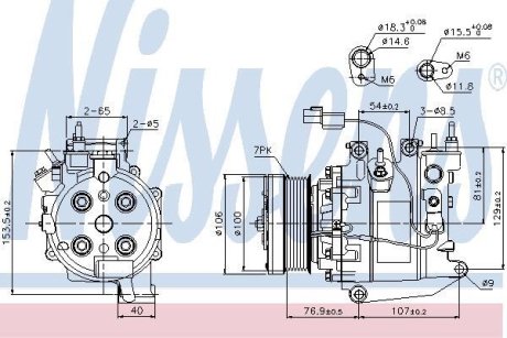 Компресор кондиціонера First Fit NISSENS 89246