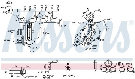 Турбокомпресор First Fit NISSENS 93356