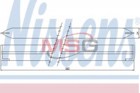 Осушувач,кондиціонер NISSENS 95500