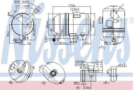 Осушувач,кондиціонер NISSENS 95520