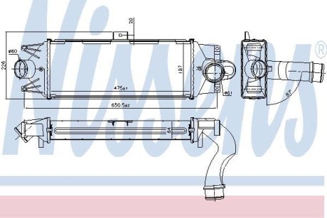 Інтеркулер NISSENS 96202