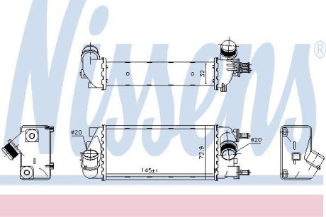 Інтеркулер NISSENS 96271