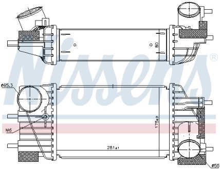 Інтеркулер NISSENS 96360