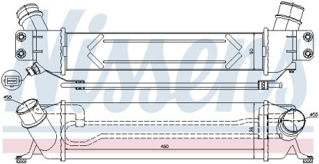 ІнтеркулерH1 10- 2,5CRDI.. NISSENS 96459