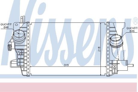 Інтеркулер NISSENS 96574