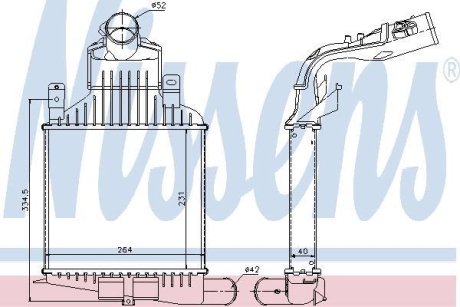 Інтеркулер NISSENS 96591