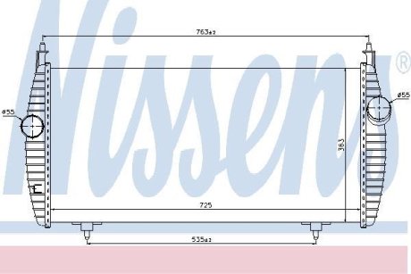 Інтеркулер NISSENS 96617