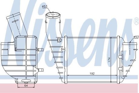 Інтеркулер NISSENS 96691