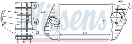 Інтеркулер NISSENS 96700