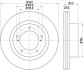 Диск тормозной передний Lexus LX 570/ Toyota Land Cruiser 200 4.5, 4.6, 4.7 (07-) NISSHINBO ND1051K (фото 1)