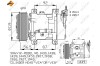 Компрессор кондиционера PEUGEOT 206 /CITROEN BERLINGO NRF 32227 (фото 5)