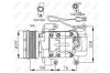 Компресор кондиціонера NRF 32234 (фото 2)