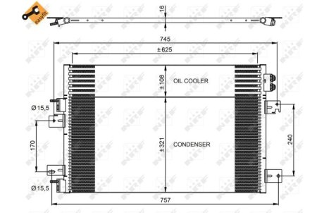 Конденсатор NRF 350031