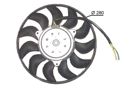 Вентилятор радіатора NRF 47616