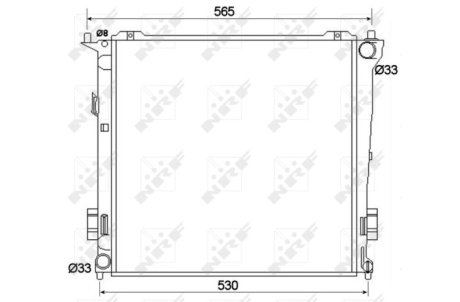 Радіатор NRF 53109