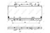 Радіатор, охолодження двигуна NRF 53202 (фото 1)