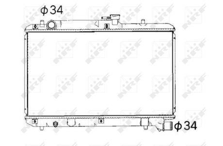 Радіатор NRF 53351