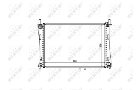 Радіатор NRF 53740