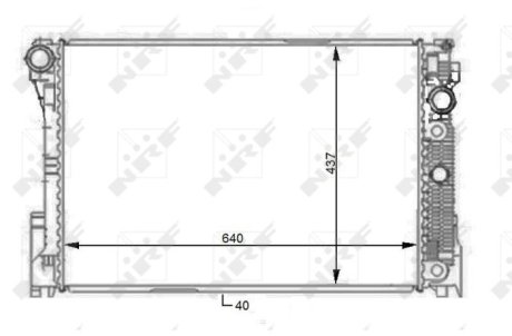 Радіатор NRF 59108