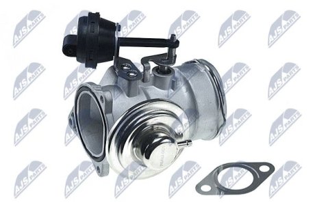 КЛАПАН EGR | AUDI A4 1.9TDI 2000.11-,AUDI A6 1.9TDI 2001.08-,FORD GALAXY 1.9TDI 2000.04-,VW PASSAT 1.9TDI 2000.11- NTY EGRAU001