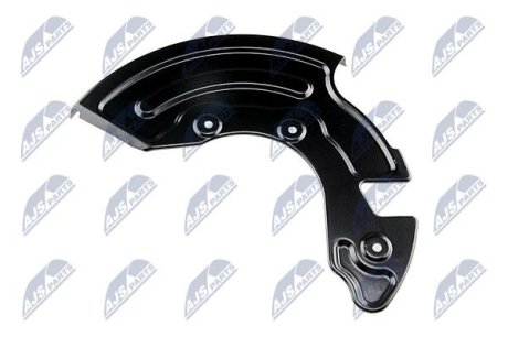 ЗАХИСТ ДИСКУ | VW PASSAT 96-05, AUDI A4 -01, A6 94-05 321MM (ПЕРЕД, ЛІВ) NTY HTOVW046