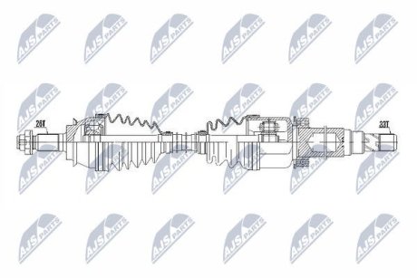 ПІВВІСЬ | MINI R56/R57/R58/R59 COOPER, ONE 06-13, CLUBVAN 12-14, COUPE 10-15 /MTM,ПРАВ/ NTY NPWBM131