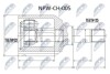 ШАРНІР РІВНИХ КУТОВИХ ШВИДКОСТЕЙ | CHRYSLER VOYAGER -95, DODGE CARAVAN 91- /ЛІВ/ NTY NPWCH005 (фото 1)