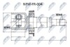 ШАРНІР РІВНИХ КУТОВИХ ШВИДКОСТЕЙ | FORD 1.4,1.6,1.8 C-MAX 03-, FOCUS II 04-, FOCUS CB4 07- /ПРАВ/ NTY NPWFR004 (фото 1)