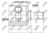 ШАРНІР РІВНИХ КУТОВИХ ШВИДКОСТЕЙ | HONDA HR-V GH /MTM/ 98-05, CIVIC FD/FK 06-/ЛІВ/, CR-V 04-, ACCORD USA 02- /ПРАВ/ NTY NPWHD011 (фото 1)