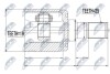 ШАРНІР РІВНИХ КУТОВИХ ШВИДКОСТЕЙ | HYUNDAI GETZ 1.1 02-12 Л/П NTY NPWHY518 (фото 1)