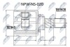 Внутренний шрус nissan micra mtm k12 1.0 45323,39204ay125 NTY NPWNS020 (фото 1)