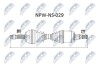 ПІВВІСЬ | NISSAN NAVARA /MTM/ 05-, PATHFINDER /MTM/ 05- Л/П NTY NPWNS029 (фото 3)