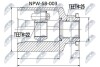 ШАРНІР РІВНИХ КУТОВИХ ШВИДКОСТЕЙ | SUBARU FORESTER S10 ATM 2.0 96-02, IMPREZA G10 ATM 2.0 92-00, LEGACY ATM 2.0 93-98 Л/П NTY NPWSB003 (фото 1)