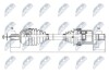 ПІВВІСЬ | VOLVO S80 2.5T 2007-2013 AT LH VOLVO S60 II D3/D4/D5 10-15, S80 II D5, 2.5T 07-, V60 D3/D5 10-16, V70 III D3/D4 10-15 /ЛІВ, ATM/ NTY NPWVV023 (фото 1)