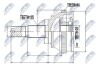 ШАРНІР РІВНИХ КУТОВИХ ШВИДКОСТЕЙ | ALFA ROMEO 145/146 1.6,1.7,1.9JTD/TD,2.0 94-01, FIAT MAREA 1.8/1.9TD/ NTY NPZFT017 (фото 1)