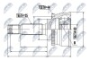 ШАРНІР РІВНИХ КУТОВИХ ШВИДКОСТЕЙ | HYUNDAI MATRIX 1.6 01-, LANTRA 1.6 95-01 NTY NPZHY532 (фото 1)
