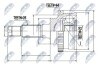 ШАРНІР РІВНИХ КУТОВИХ ШВИДКОСТЕЙ | MAZDA 323 BG 1.6, MX-3 1.6 16V 89-94 /+ABS=44T/ NTY NPZMZ016 (фото 1)