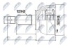 ШАРНІР РІВНИХ КУТОВИХ ШВИДКОСТЕЙ | MAZDA 3 BK 2.3 -09, MAZDA 3 2,3 09- NTY NPZMZ042 (фото 1)