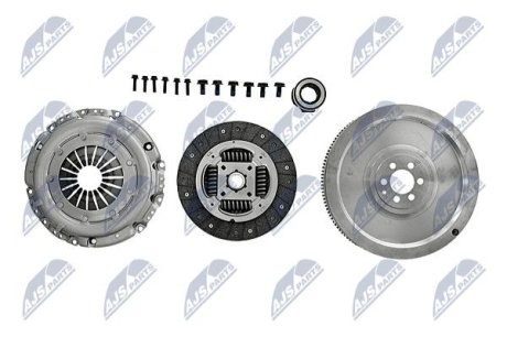 ЗЧЕПЛЕННЯ В ЗБОРІ | SKODA OCTAVIA 1.6TDI 09-,1.9TDI 105 KM 2004.06-, SUPERB 1.9TDI 105 KM 2008.03-, VW GOLF 1.9TDI 90/105 KM 2003.10-, 1.6TDI 2008.10- NTY NZSVW003