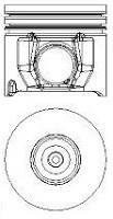 Поршень двигуна NURAL 8711350700