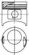 Поршень NURAL 8717950700