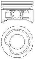 Поршень двигуна NURAL 87-307100-20