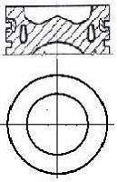 Поршень двигуна NURAL 8743230000