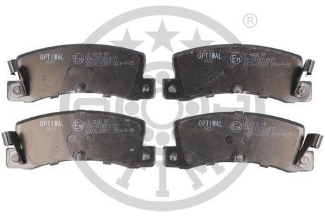 Колодки гальмівні (задні) Toyota Camry 86-01/Avensis 97-03/Carina 87-97/Lexus RX 98-03/ES 89-01 Optimal BP09439