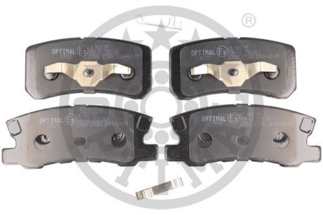 Колодки тормозные (задние) Citroen C4/Peugeot 4008 12-/Dodge/Jeep/Mitsubishi Outlander 06-/Pajero 91 Optimal BP10537