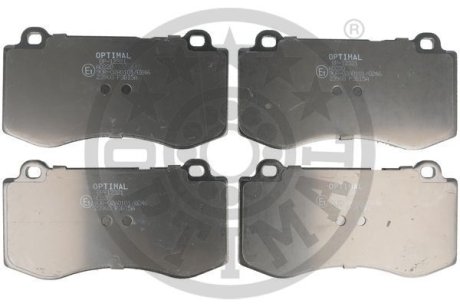 Колодки гальмівні (передні) MB (W211/W221D) 2.1-5.5 05-13 Optimal BP12321