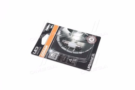 Лампа світлодіодна C5W 12V 1W SV8.5 LEDriving SL (41mm) OSRAM 6413DWP-01B