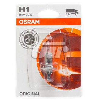 Автолампа (H1 24V 70W P14,5S) OSRAM 6415501B (фото 1)