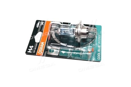 Лампа фарна H4 12V 60/55W P43t COOL BLUE INTENSE Next Gen blister 1шт OSRAM 64193CBN-01B