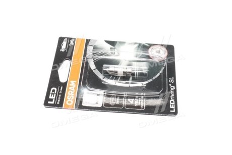 Лампа світлодіодна C5W 12V 1W SV8.5 LEDriving SL (31mm) OSRAM 6438DWP-01B